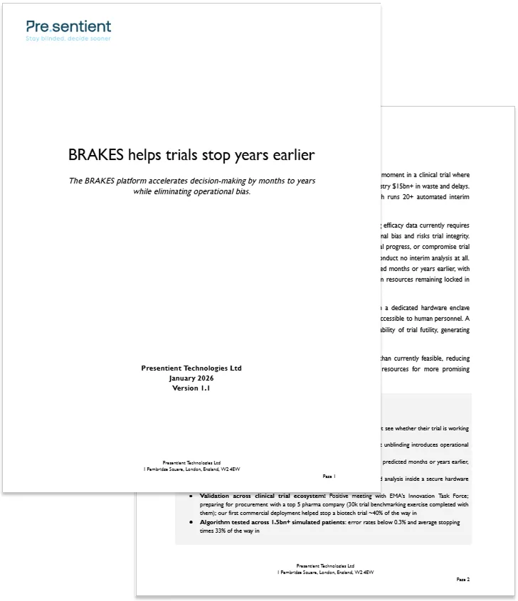 BRAKES helps trials stop years earlier whitepaper